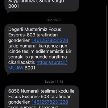 İptal Talebime Rağmen Ürün Gönderildi Ve İade Yapılmadı