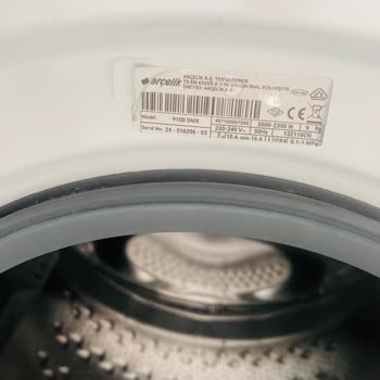 Arçelik 9100 DMX Çamaşır Makinesinde Tekrarlayan Paslanma Ve Servis Sorunları