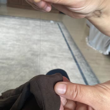 Şen Butik | Denizli Yenişafak Mağazasından Aldığım Pantolon Ve Kapüşonlu Cekette Tel Açılması