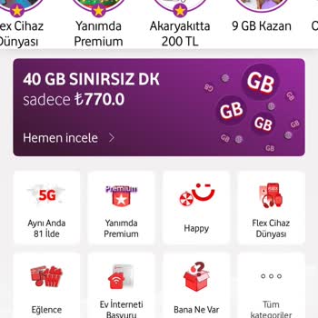 Faturalı Hatta 40 GB İçin 870 TL Ücret Ve İnternet Donma Sorunları