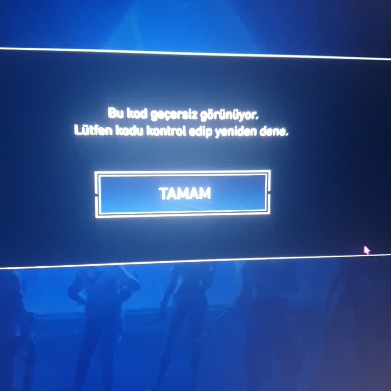 Valorant Şans Paketi Alışverişinde Geçersiz Kod Sorunu