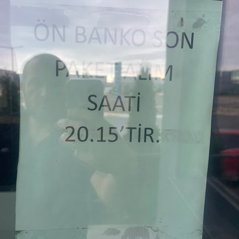 UPS Havalimanı Numune Alım Noktasında Çalışma Ve Mola Saatleri Belirsiz