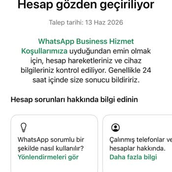 WhatsApp Business Hesabım Ios Geçişinde Kapatıldı Ve İş İletişimim Durdu