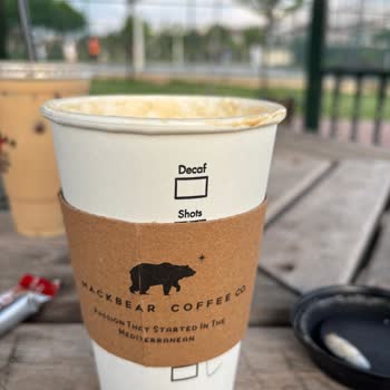 Büyük Boy Latte Yarım Dolu