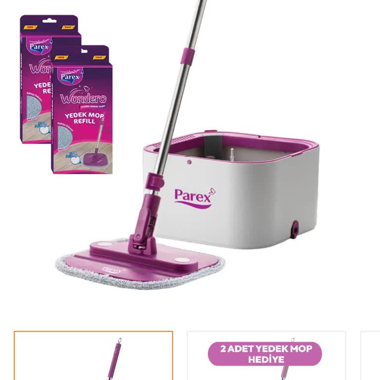 Parex Wondero Mop Su Sıkmıyor Ve Zeminde İz Bırakıyor