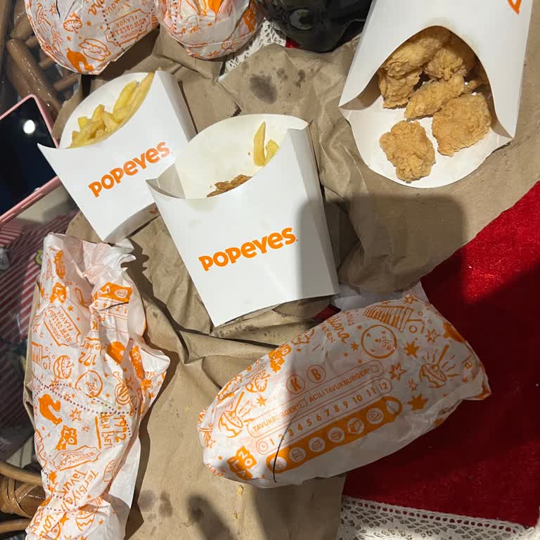Üç Siparişte Eksik Ürünler: Trabzon Toklu Popeyes Şubesinde Güven Kırıldı