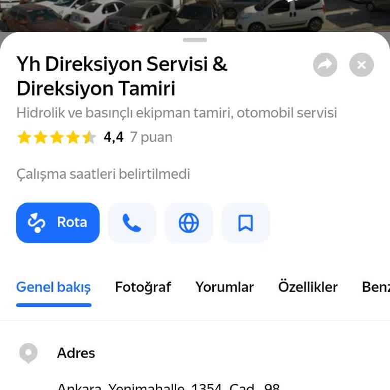 Yh Direksiyon Servisi Motorun Garanti Süresi Öncesi Arızası Ve Belgesiz Nakit Ödeme