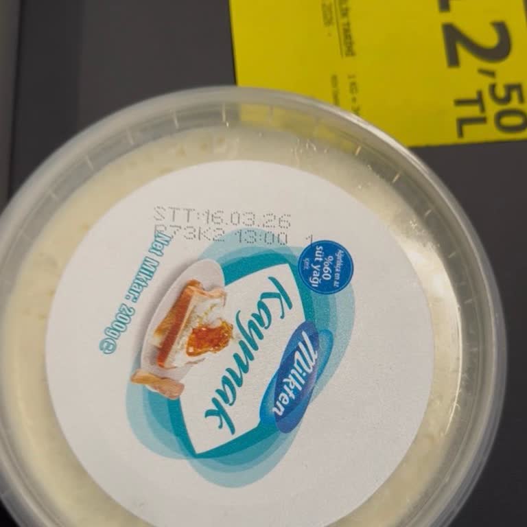 Raflarda Süresi Geçmiş Kaymak Satışı Ve Gıda Güvenliği Endişesi
