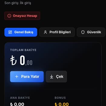 Ücretsiz Bonus Sonrası Hesap Engellemesi Ve Çekim Sorunu
