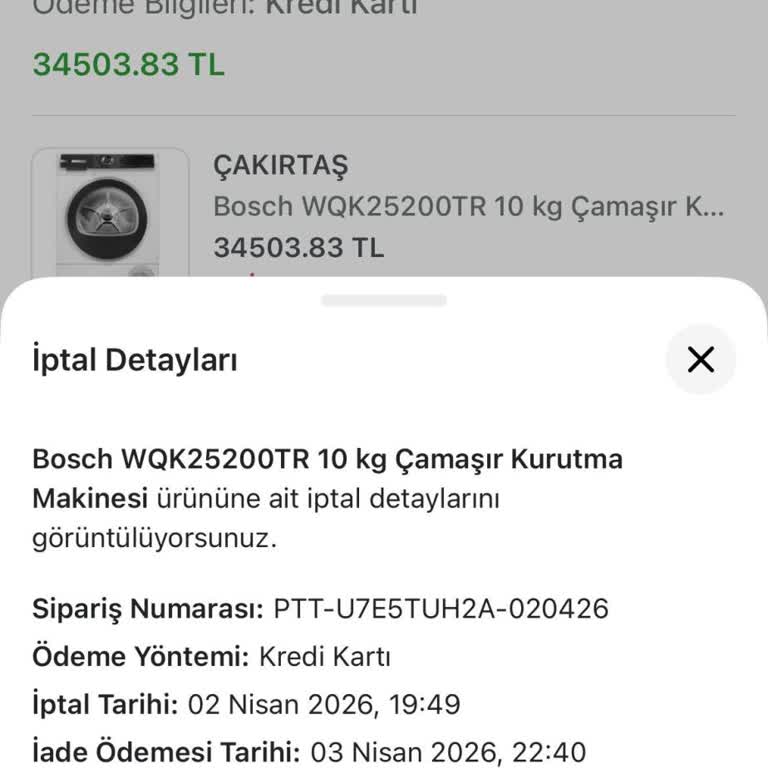 Kuveyt Türk Sağlam Kart’ta İade Edilen Tutar Tekrar Tahsil Edildi