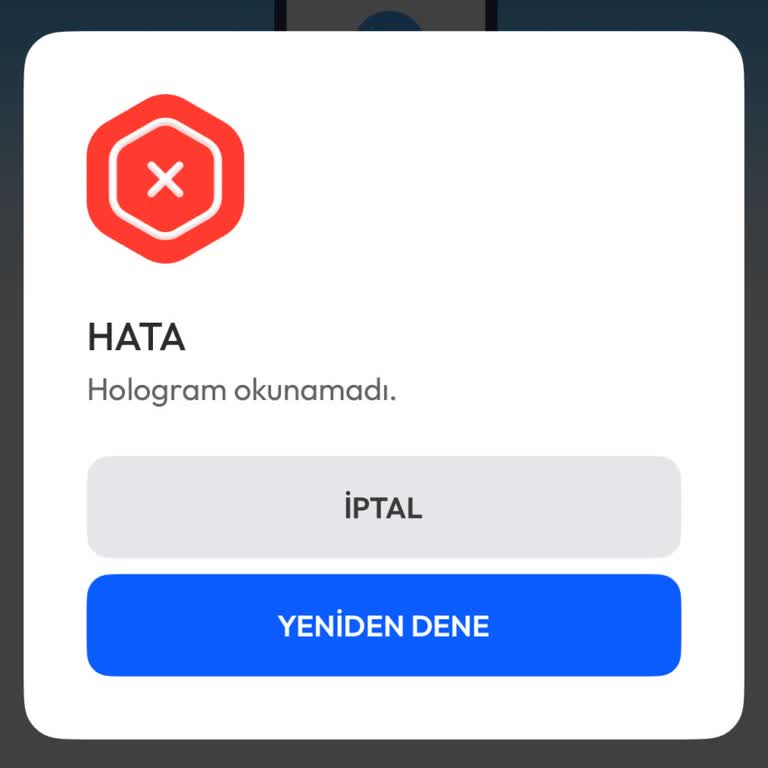 Mobil Bankacılık Girişi Ve Hologram Hatası Nedeniyle Acil EFT Yapılamıyor