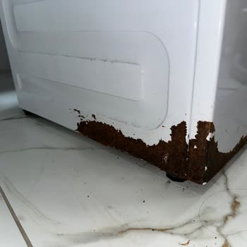 Arçelik Çamaşır Makinesinin Gövdesindeki Aşırı Paslanma Ve Garanti Reddi