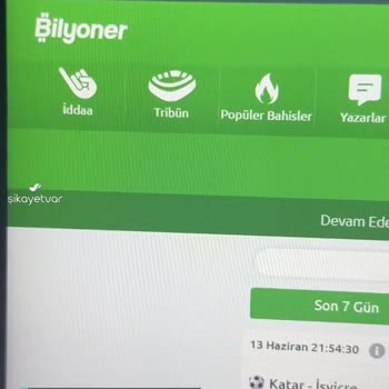 Bilyoner'de Kazanan Kuponu Kaybetti Gösteriyorlar!