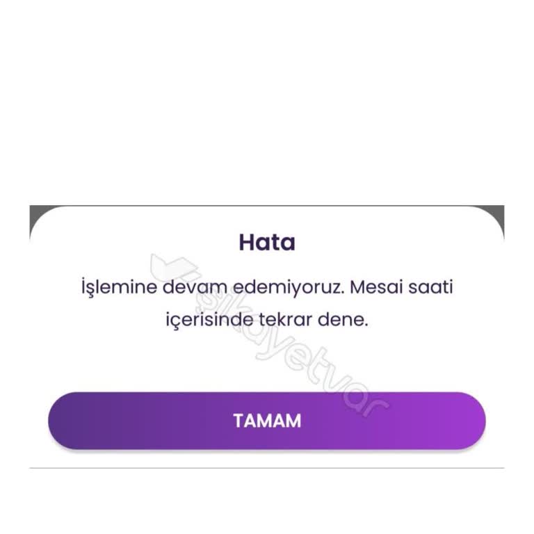 Morpara Hesabımda EFT Mesai Dışında Uyarısıyla İşlem Yapamıyorum