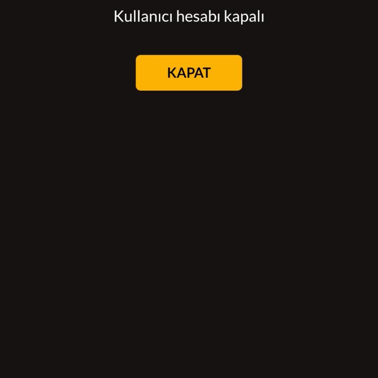 Casibom Hesabım Kapatıldı Bilgilendirme Alamadım Ve Destek Yetersiz
