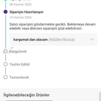 Dolap Ürün Satın Aldım Satıcı Ortada Yok!