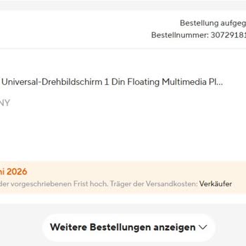 AliExpress Autoradio Von ESSGOO HKZY Store Hat Massive Funktionsprobleme