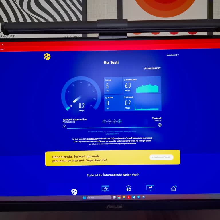 1000 Mbps Söz Edilen Hız 8-10 Mbps Gerçek Hız Olarak Ölçülüyor