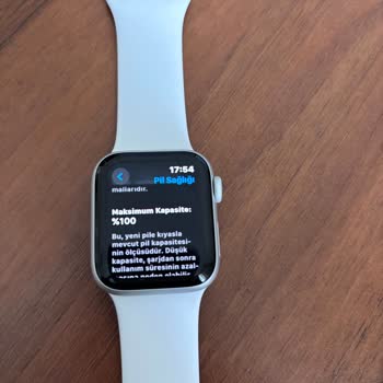Dolap’ta Pil Durumu Açık Olan Apple Watch İadesi