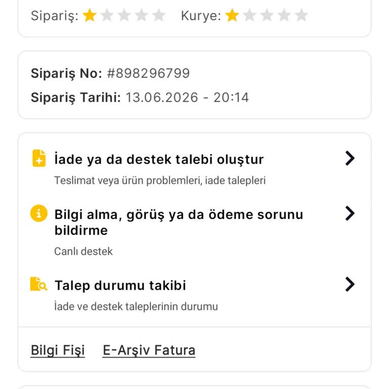 Migros Yanlış Teslim Edilen Sipariş Ve Müşteri Hizmetlerinden Yanıtsızlık