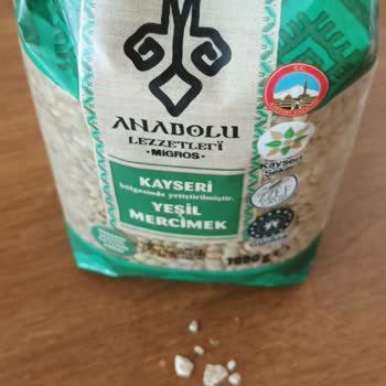 Migros Sanal Markette Alınan Yeşil Mercimekte Taşlar Ve Diş Tehlikesi