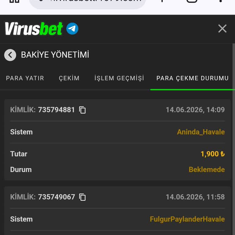 Virüsbet'te 1900 TL Ödeme Yoksunluğu Ve Oyalama