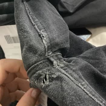 Mavi Kot Pantolon Dikiş Atması Kullanıcı Hatası Olarak Reddedildi