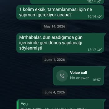 Garaj home'un müşteri hizmeti anlayışı müşteriyi yok saymak