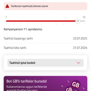 Vodafone İstemediğim Halde Daha Yüksek Bir Pakete Geçirilmek İsteniyorum