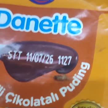 Danone Puding Karamelli Çikolatalıdan Çıkan Madde!