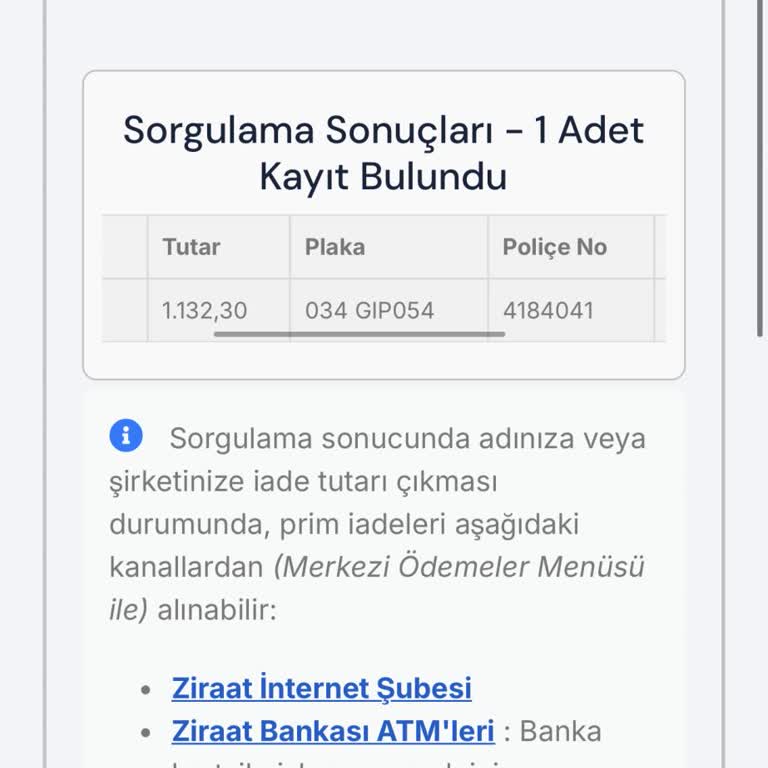 Gri Sigorta Kask İptali Sonrası Yetersiz Geri Ödeme ve Açıklama Eksikliği