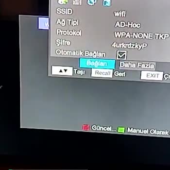Awox TV Uydu Alıcısı İnternete Girmiyor!