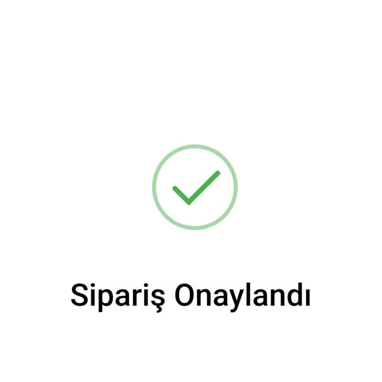 Sipariş Hakkında Bilgi Alamıyorum
