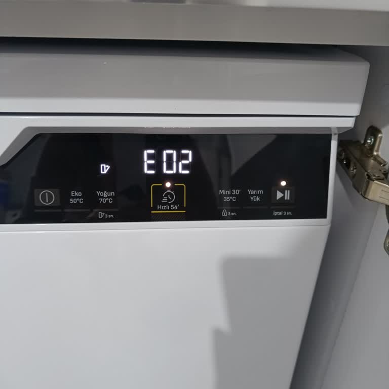 Arçelik Bulaşık Makinesinde Sürekli E02 Hatası Ve İade Talebi