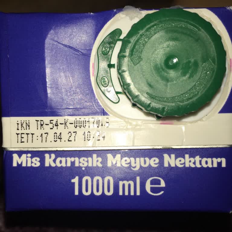 Mis 1 Litre Meyve Suyu Kapak Problemleri Açılmıyor Ve Folyo Açılmıyor