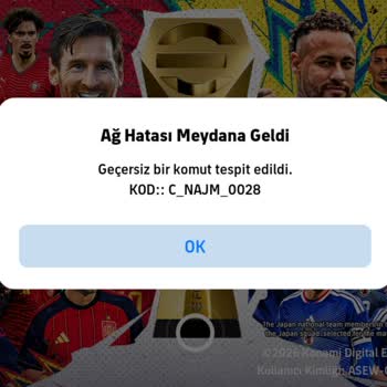 Çalınan Konami ID Hesabımın Geri Dönüşü Talebi