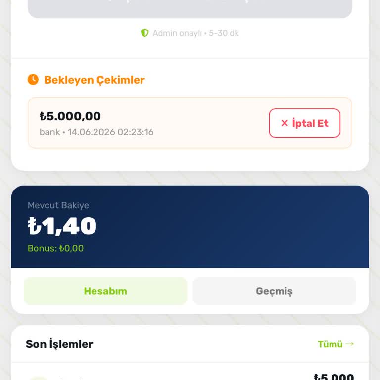 Lime Casino WhatsApp Bonus Teklifi Sonrası 15.000 TL Çekememe