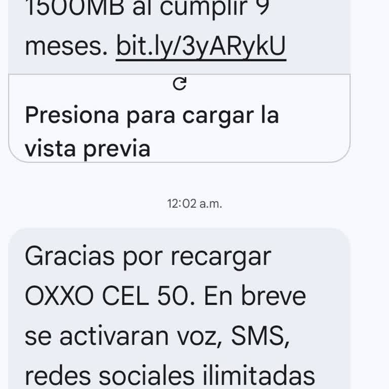 OXXO CEL no activa paquetes pese a recargas realizadas correctamente