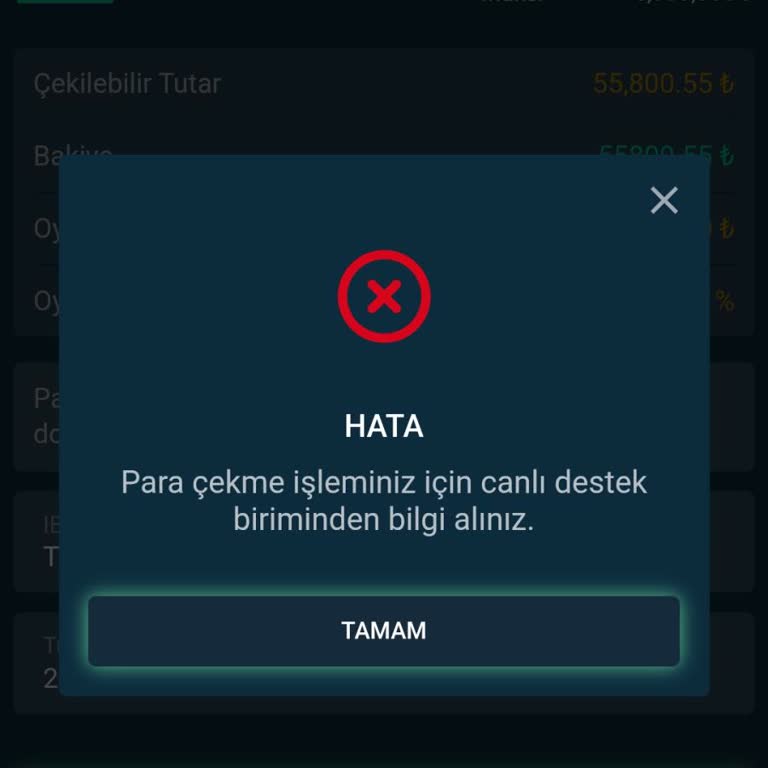 Vizebet Hesabım Kapatıldı Ve Çekim Talebim Ödenmedi