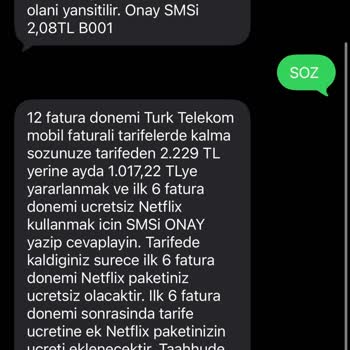 Türk Telekom Yanıltıcı Prime Netflix Paket Fiyatı ve Haksız Fatura Şikayeti