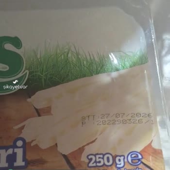 Mis Paketi Açılmadan Küflenen Peynir