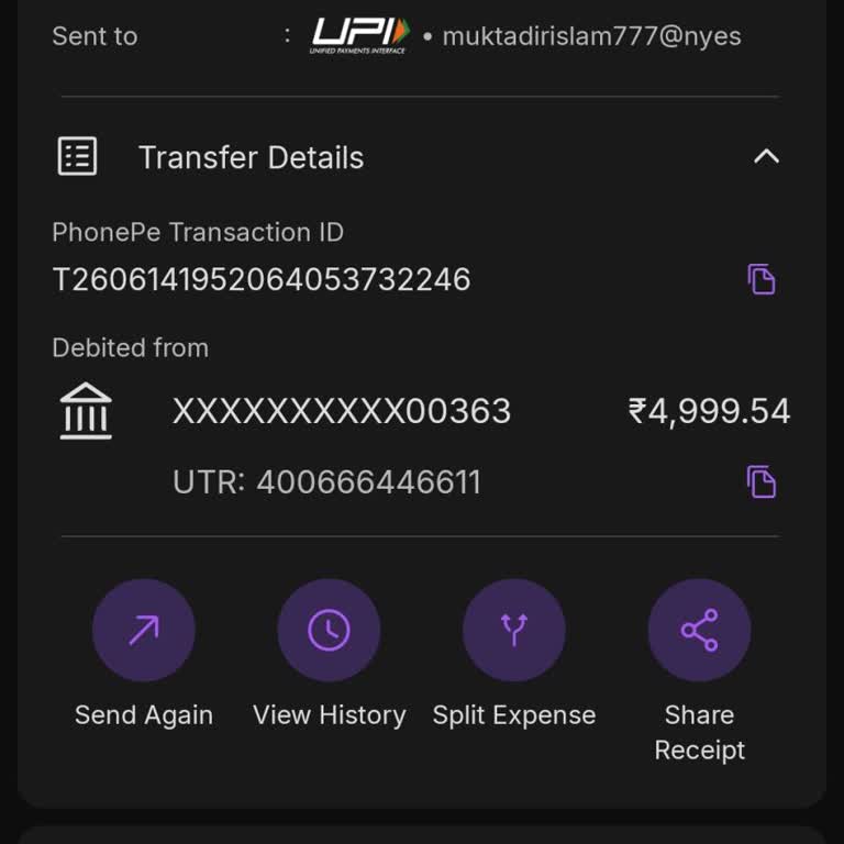 My Deposit Not Credited Despite Successful Bank Payment