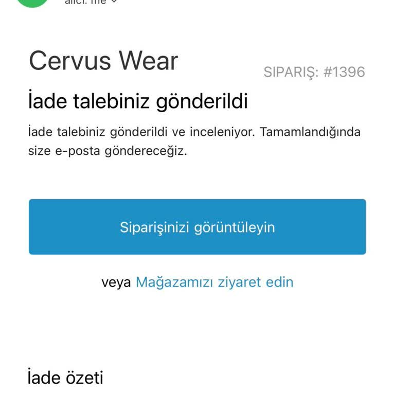 Cervus Wear Telefonlar Açılmıyor