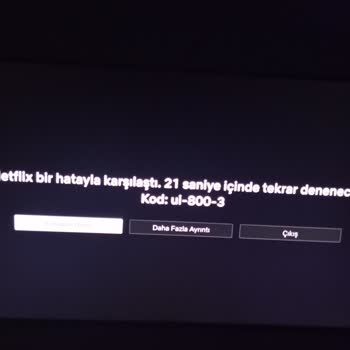 Awox 205800s Televizyonun Yazılım Güncellemesi Yok, Netflix İzlenemiyor