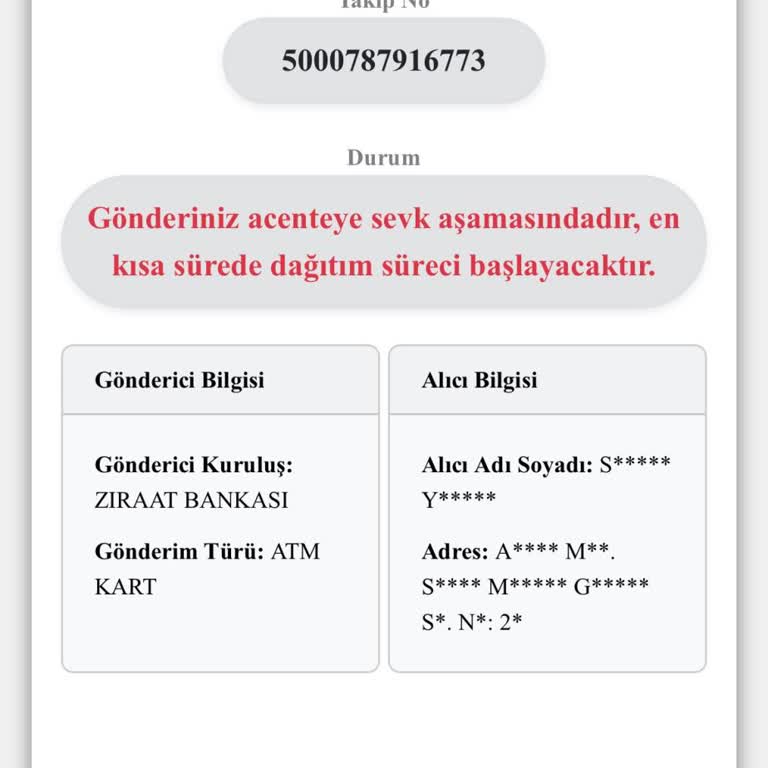 Ziraat Bankası Kartımın Gecikmesi Ve Bilgi Eksikliği