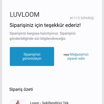 Tryluvloom.com Hiçbir Şekilde Geri Dönüş Yapılmadı