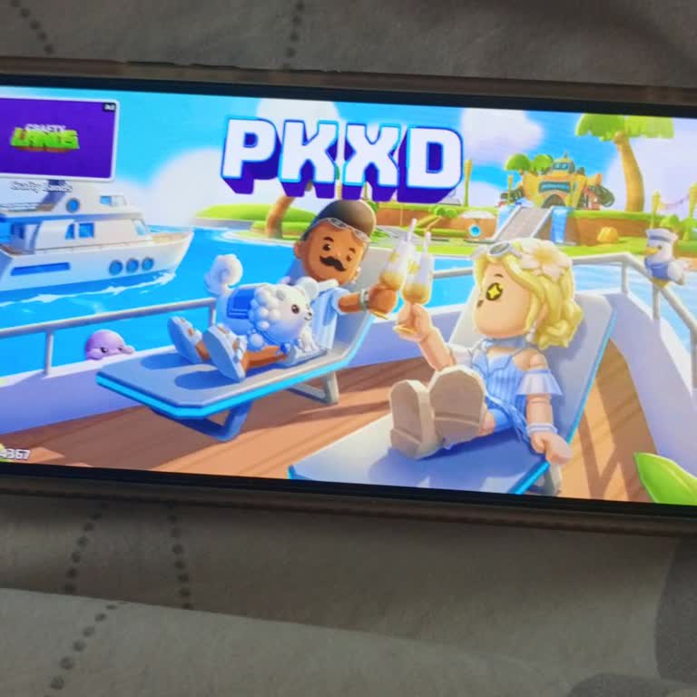 Samsung Galaxy A34'te PK XD Oyununda Oyna Butonu Görünmüyor