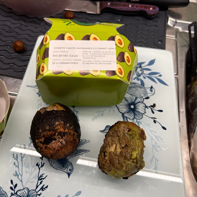 Migros'tan Çürük Avokado Paketi: Kalite Kontrolü Ve Değişim Talebi