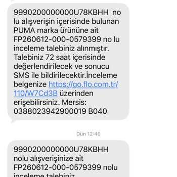 FLO Ayakkabı 2 Yıllık Garanti Kapsamındaki Puma Ayakkabının 20 Gün İçinde Deforme Olması
