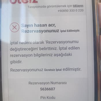 Ücretsiz İptal Sonrası 6.059 TL İade Gelmedi